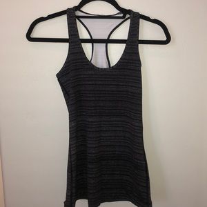 Black lululemon tank top